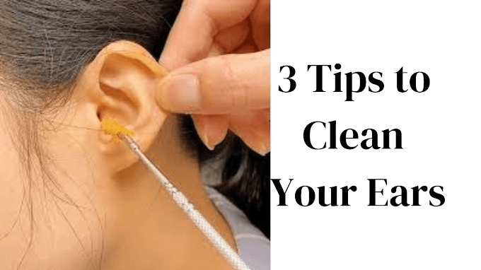 using showerhead to remove ear wax