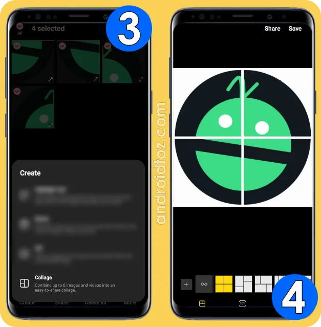 Steps to Create a Collage on Samsung (2)