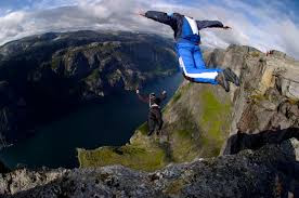 Cliff Base Jumping (Norway)