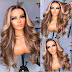 UNICE Honey Blonde Body Wave 4x4 Lace Closure Wig Human Hair Highlight Brown Frontal Wigs Pre plucked Natural Hairline 