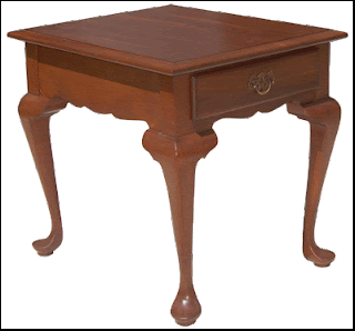 mahogany accent tables