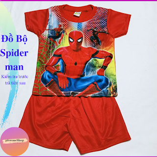 Bộ Đồ Spider Man 004
