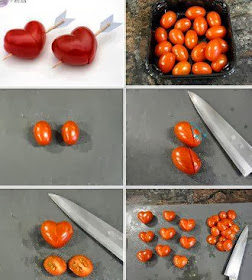 Cherry Tomato Hearts