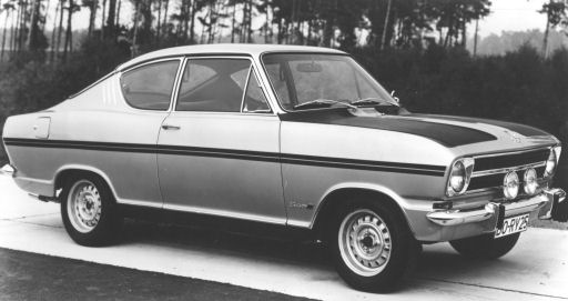 opel kadett coupe. let go of the bag and rest