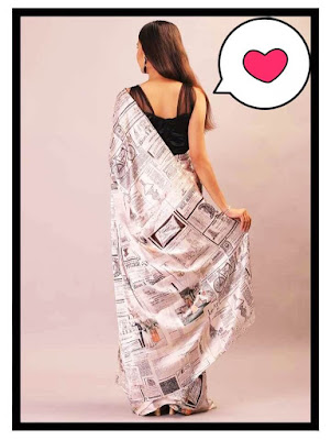 Newspaper Print Dress Images For Girls