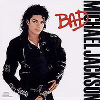 The cover to Michael Jackson's 1987 album Bad