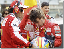 Alonso dopo la gara di Abu Dhabi
