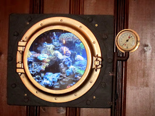 Steampunk Under Water Deep Sea Porthole