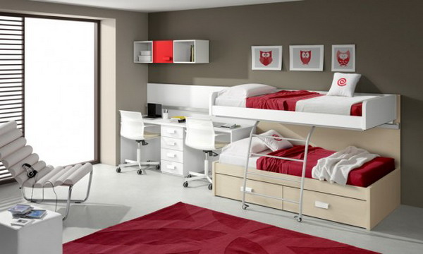 Bedroom Decoration with Storage