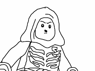 Lego Ninjago Lloyd Coloring Page