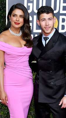 Priyanka Chopra with Nick Jonas