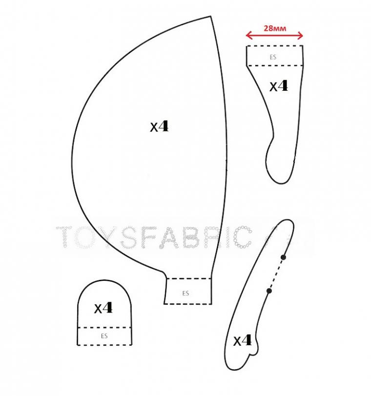 Boneca de Pano: Boneca de pano Tilda 1 - tutorial master class - 760 x 811 jpeg 25kB