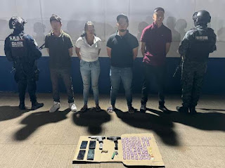 Police Arrest 4 Cartel de Sinaloa Operatives In Zacatecas Capital