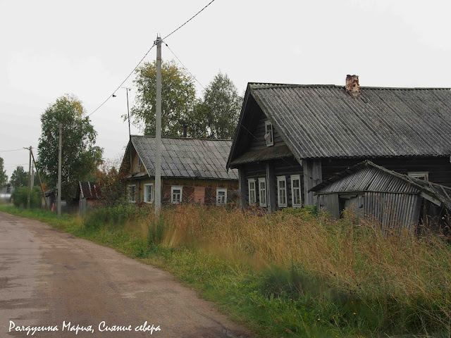 Деревянные домики...