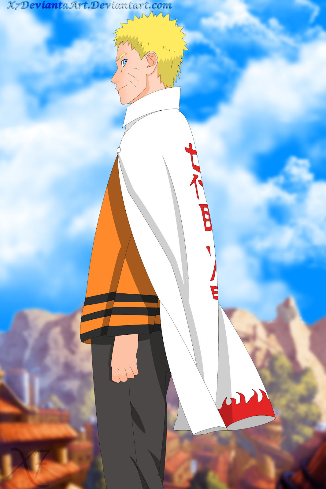 Kumpulan Gambar Naruto jadi Hokage ke 7 HD - Bisnis Borneo 