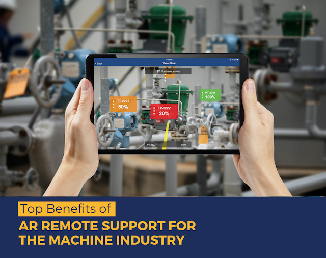 Top Benefits of AR Remote Support for the Machine Industry