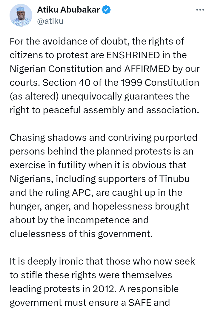 Alhaji Atiku Abubakar