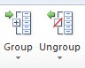 Group ungrup excel data
