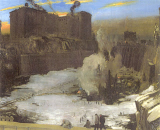 George Bellows, Pensylvania Station Excavation, 1907