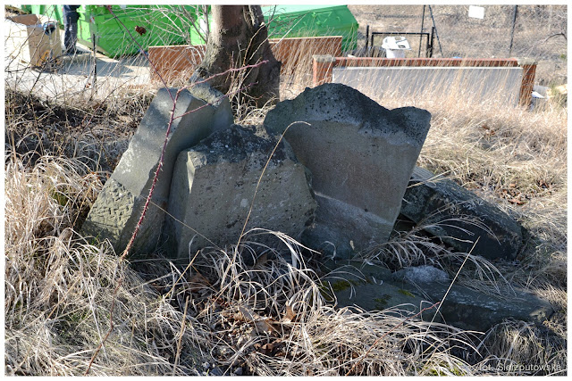 Lapidarium przy cmentarzu żydowskim w Tczewie - ul. Bałdowska