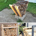 How to Build a Firewood Rackusing no tools