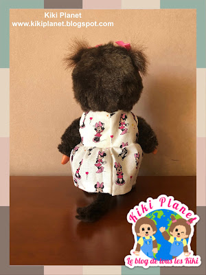 kiki monchhichi doll handmade fait main clothes poupée vêtement robe