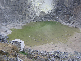 Beautiful Mountain Sibayak in Karo Land 