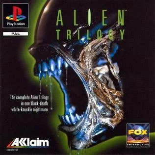 Alien Trilogy Playstation cover art