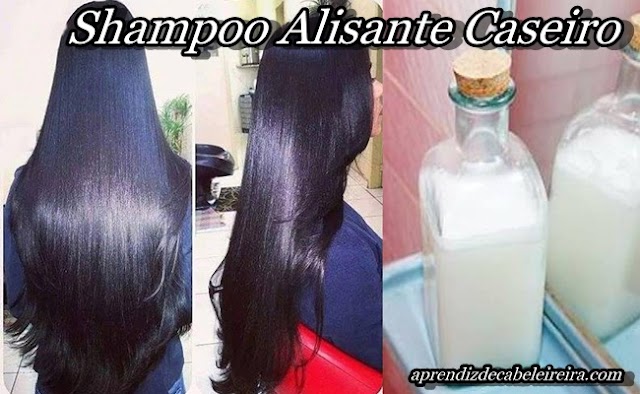 Veja uma receita fácil, Shampoo alisante caseiro natural