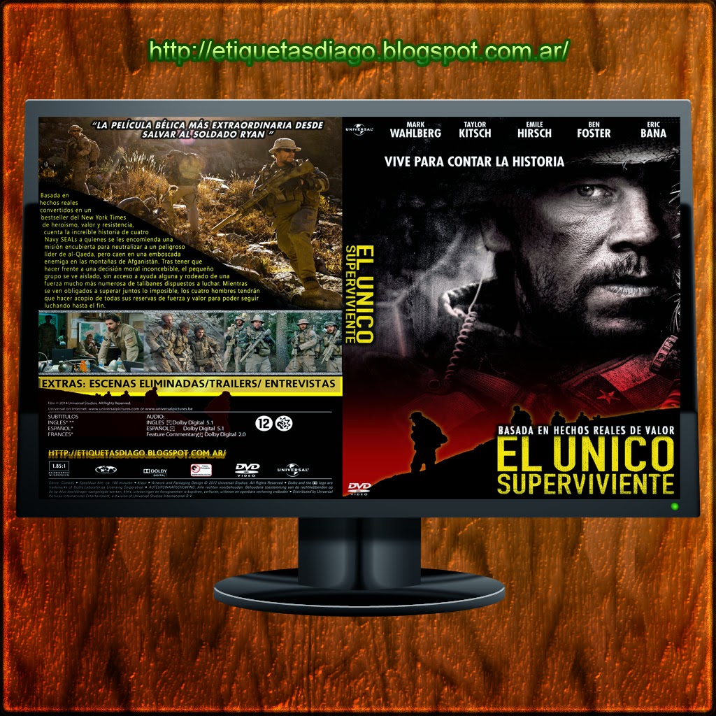 El unico Sobreviviente DVD COVER 