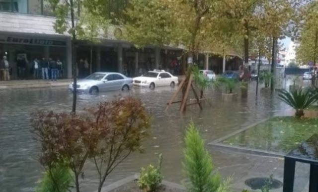 Heavy rainfall and storms in Albania, but thankfully the situation under control
