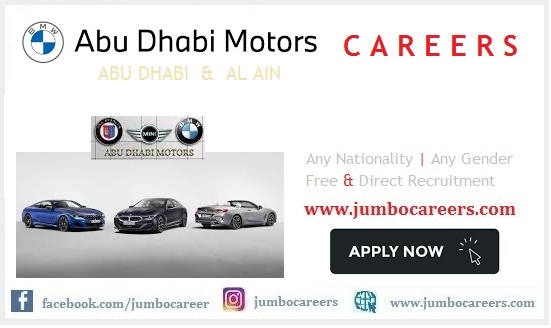 How to Apply for Abu Dhabi Motors Jobs, BMW Abu Dhabi Careers 2024