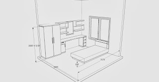 Bedroom Set Untuk Kamar Kost