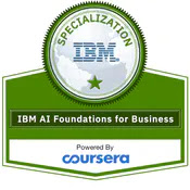 Best Couresra Certification for Artificial Intelligence from IBM