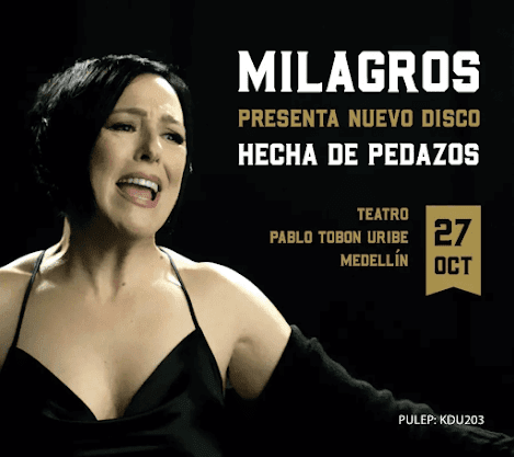 Concierto de lanzamiento de MILAGROS en Medellin 2023 | TEATRO PABLO TOBÓN URIBE