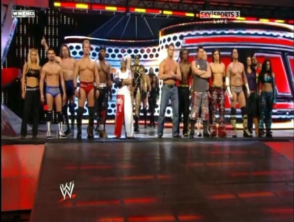 wwe raw roster 2011. WWE Raw Roster