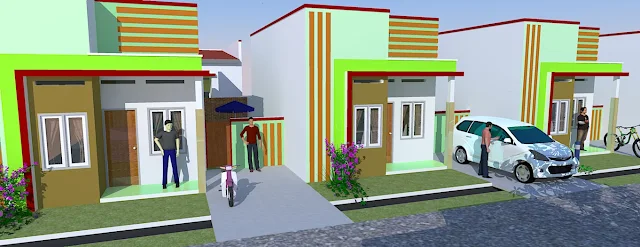 desain rumah milenial