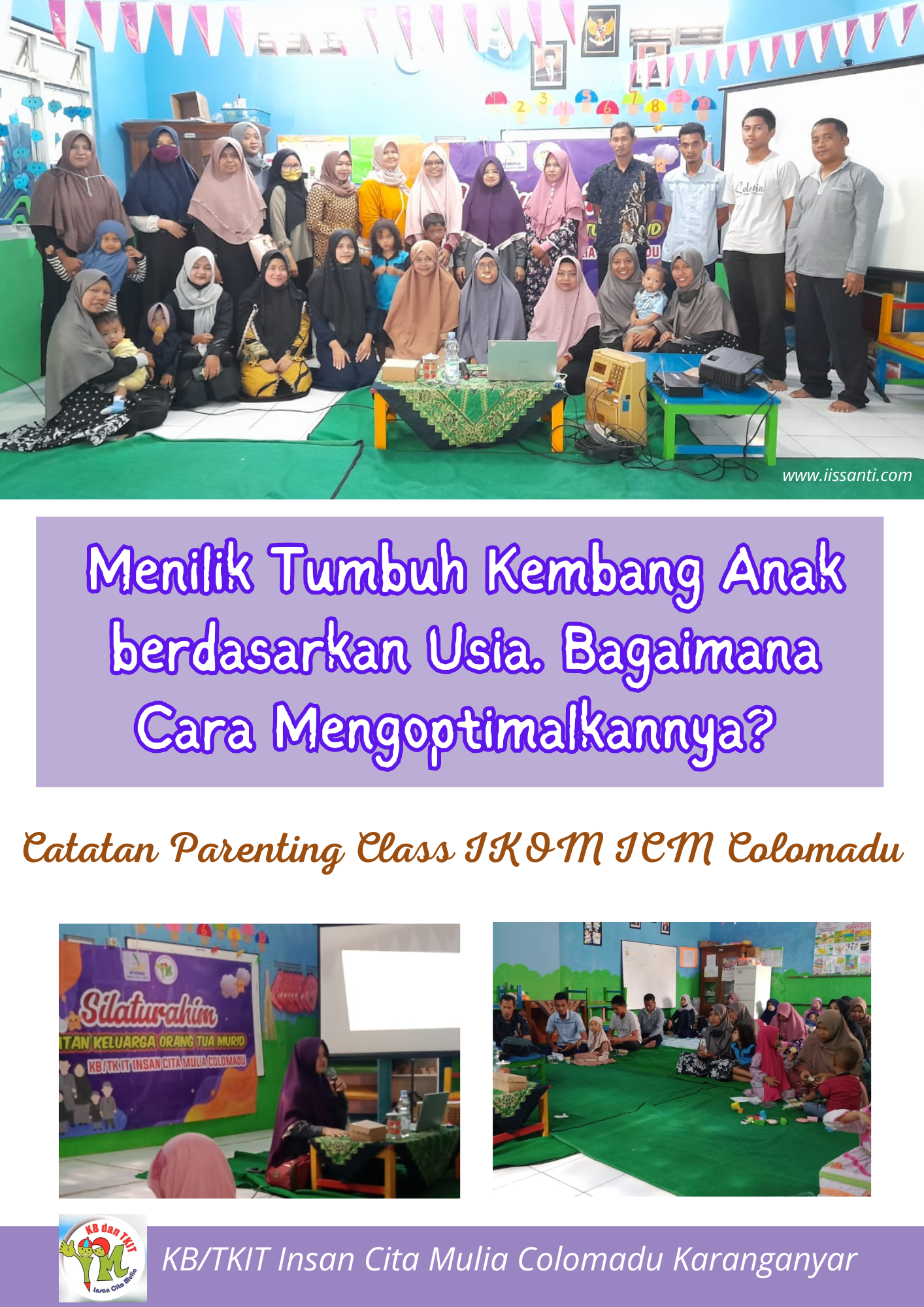 Tumbuh Kembang Anak berdasarkan usia