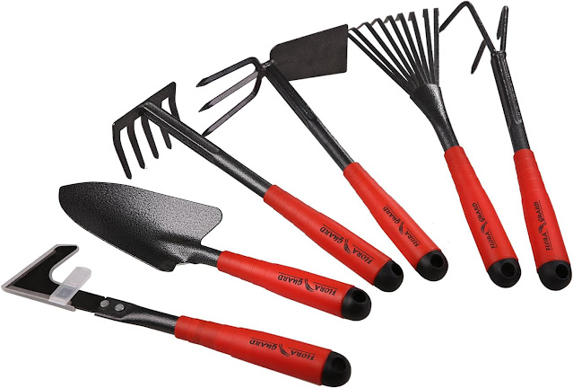 Flora Guard 6 Piece Garden Tool Set