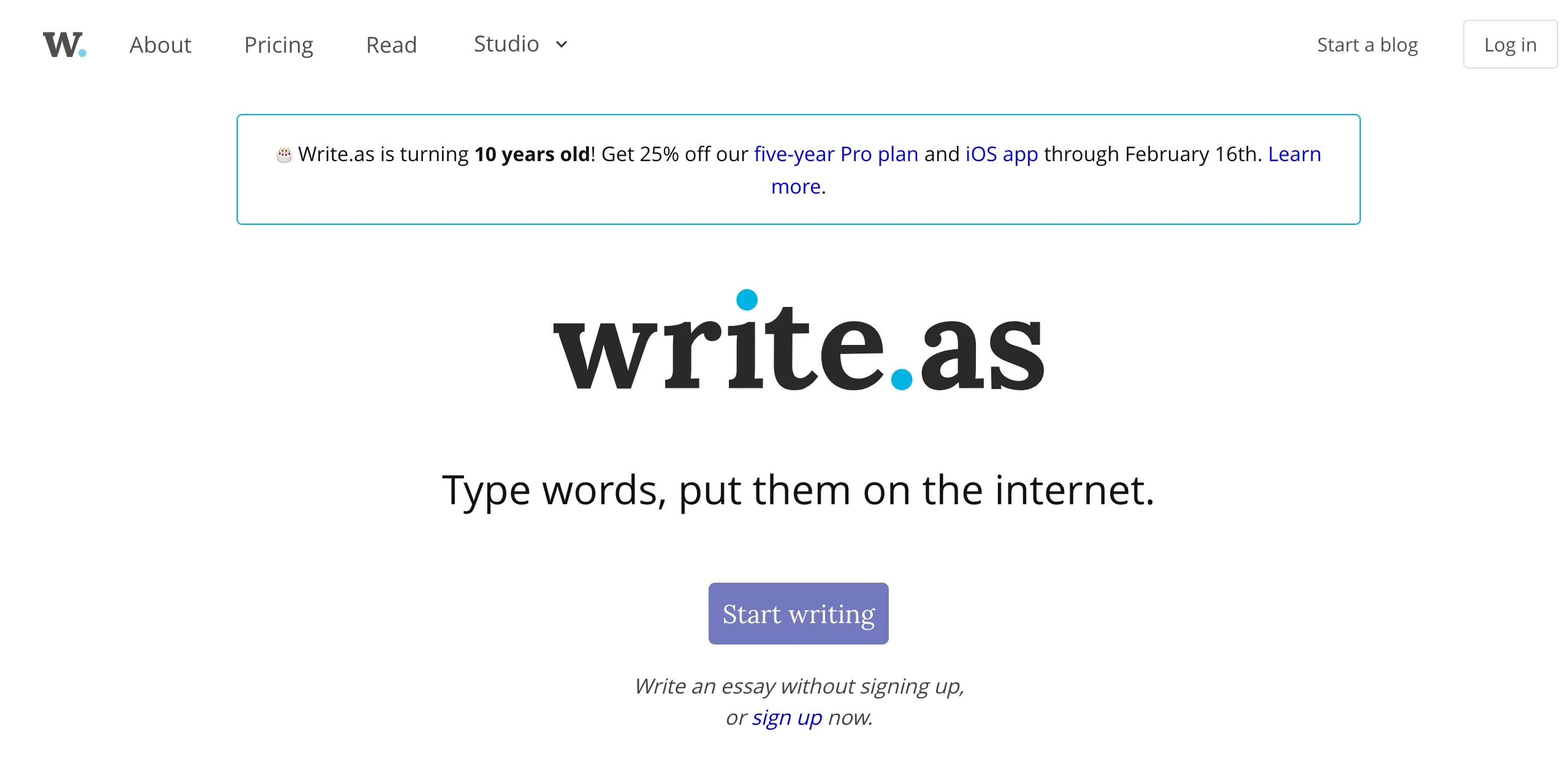 Writeas