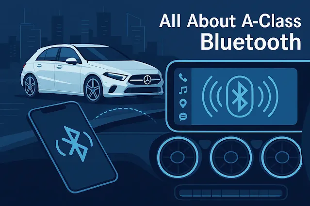 ベンツA180のBluetooth接続でできることとは？