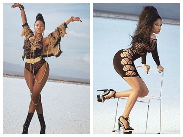 Good and Gogerous: Nicki Minaj Is Showing off a Whole New Sexy Side