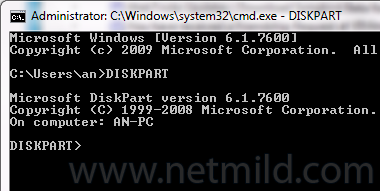 Diskpart Fix Media is Write Protected di Windows 7