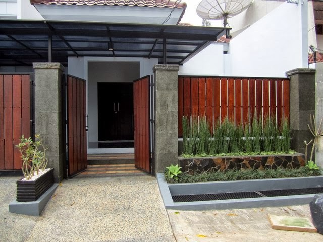 Cantik Tembok Pagar Rumah Minimalis