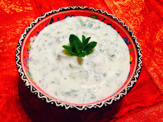 Mast-o-khiar - Yoghurt and cucumber dip