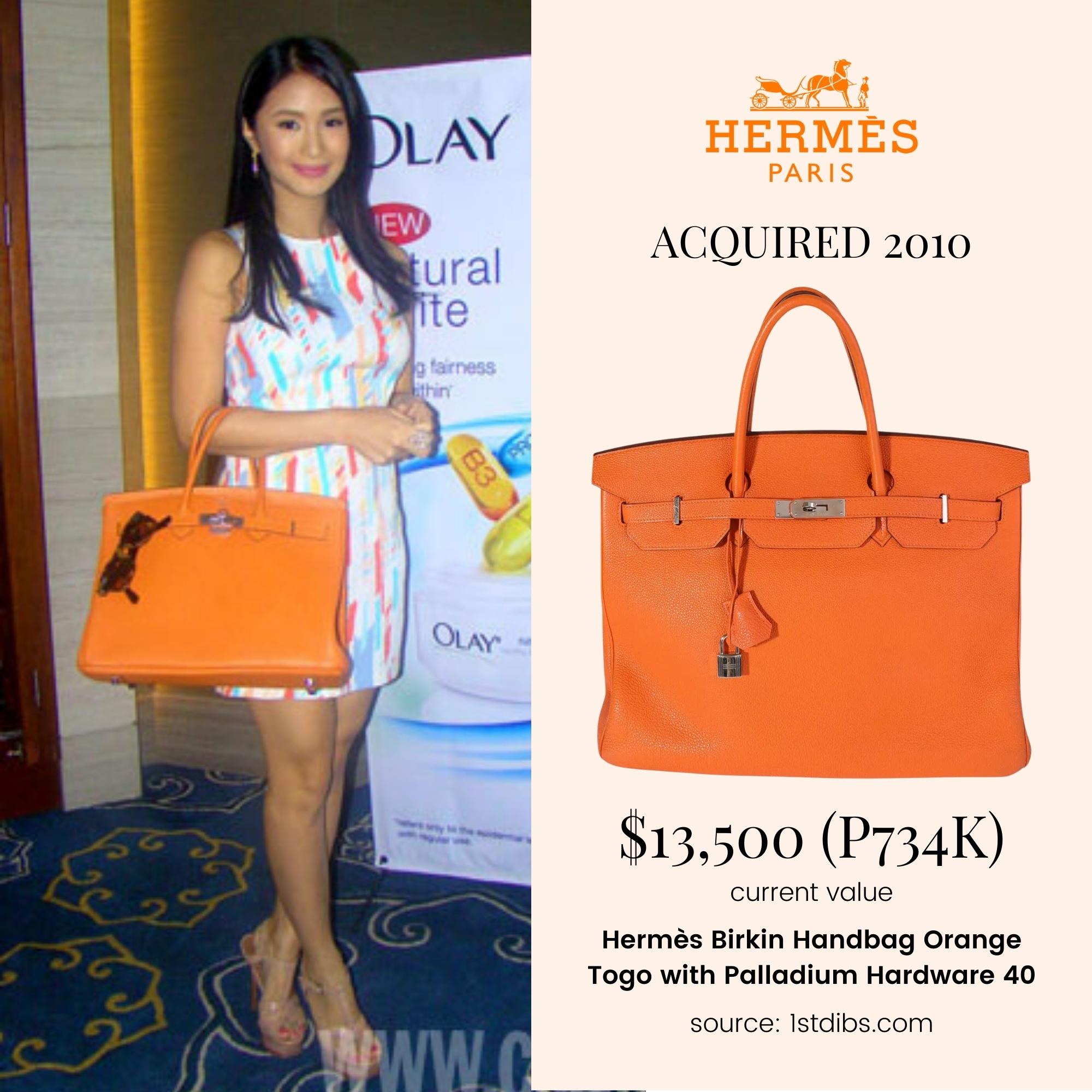 Look: All Of Heart Evangelista's Rarest And Most Expensive Hermà¨s Bags