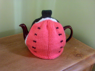 watermelon tea cosy