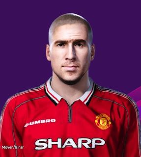 PES 2020 Faces Eric Cantona by Bill221