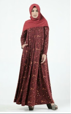 Baju muslim gamis remaja kekinian