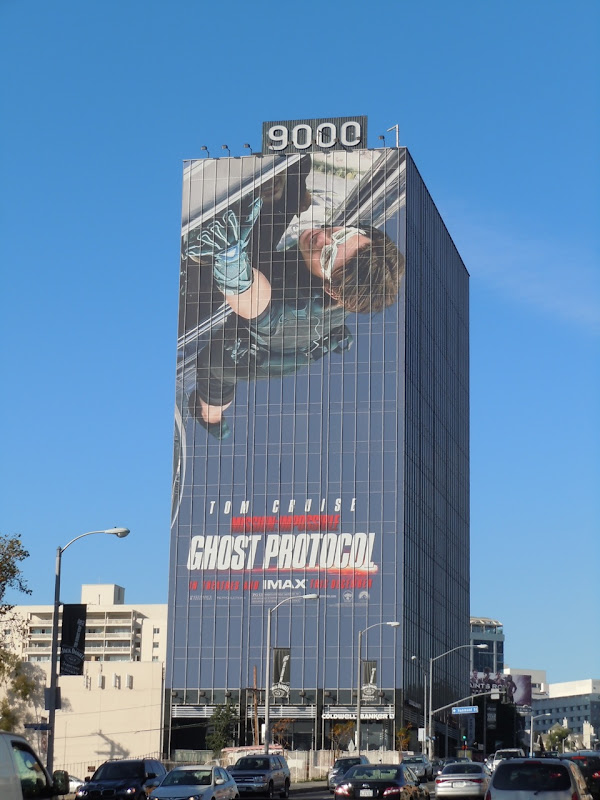 Giant Ghost Protocol billboard Sunset Strip
